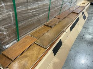 Hardwood - IPE Brazilian Walnut - 5 x 5/8" - Natural - Semi Gloss - Shorter Planks Than Average