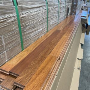 Hardwood - Jatoba Brazilian Cherry - 2 3/4 x 3/4" - Natural - Mat Natural Finish