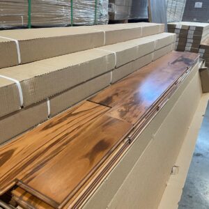 Hardwood - Tigerwood - Muiracatiara - 5 x 3/4" - Select - Satin - Made In Brazil